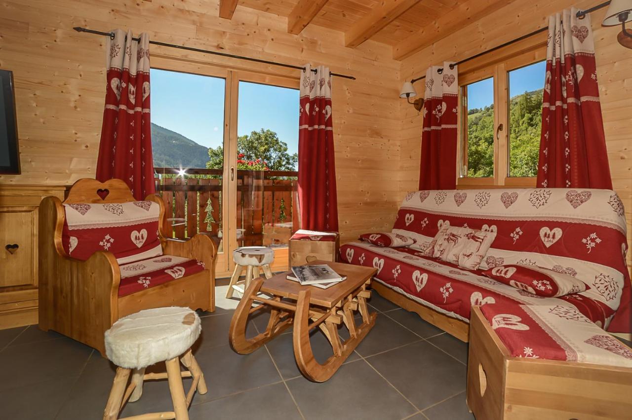 Chalet De Pont Peyron L'Ours オルシエール エクステリア 写真